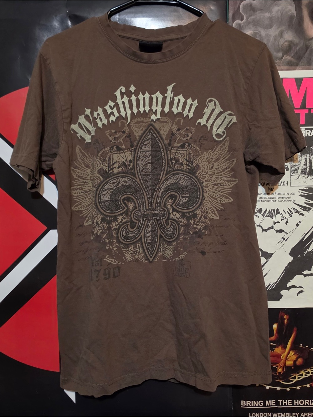 Y2k cyber grunge style Washington dc shirt by ch apparel